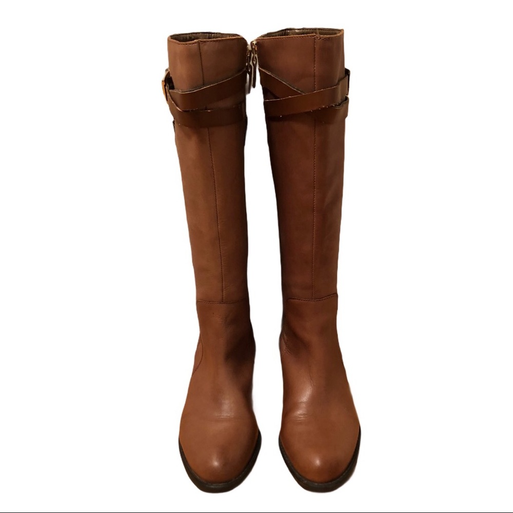 Franco Sarto Coraline Leather Riding Boots